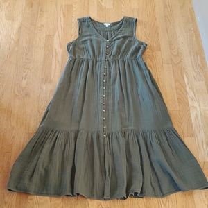 Time and Tru muslin/gauze dress